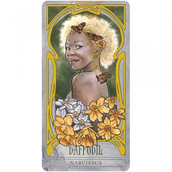 Lady Stirling's Wicked Garden orakulo kortų ir knygos rinkinys US Games Systems